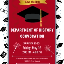 Spring 2025 Convocation Flyer