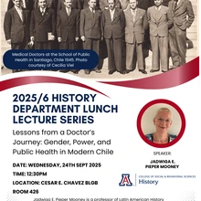 Lunch Lecture series flyer