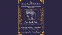HGA / Phi Alpha Theta / History Club Book Sale_November 2023_Digital Signage