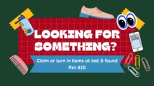 Lost and Found Sign