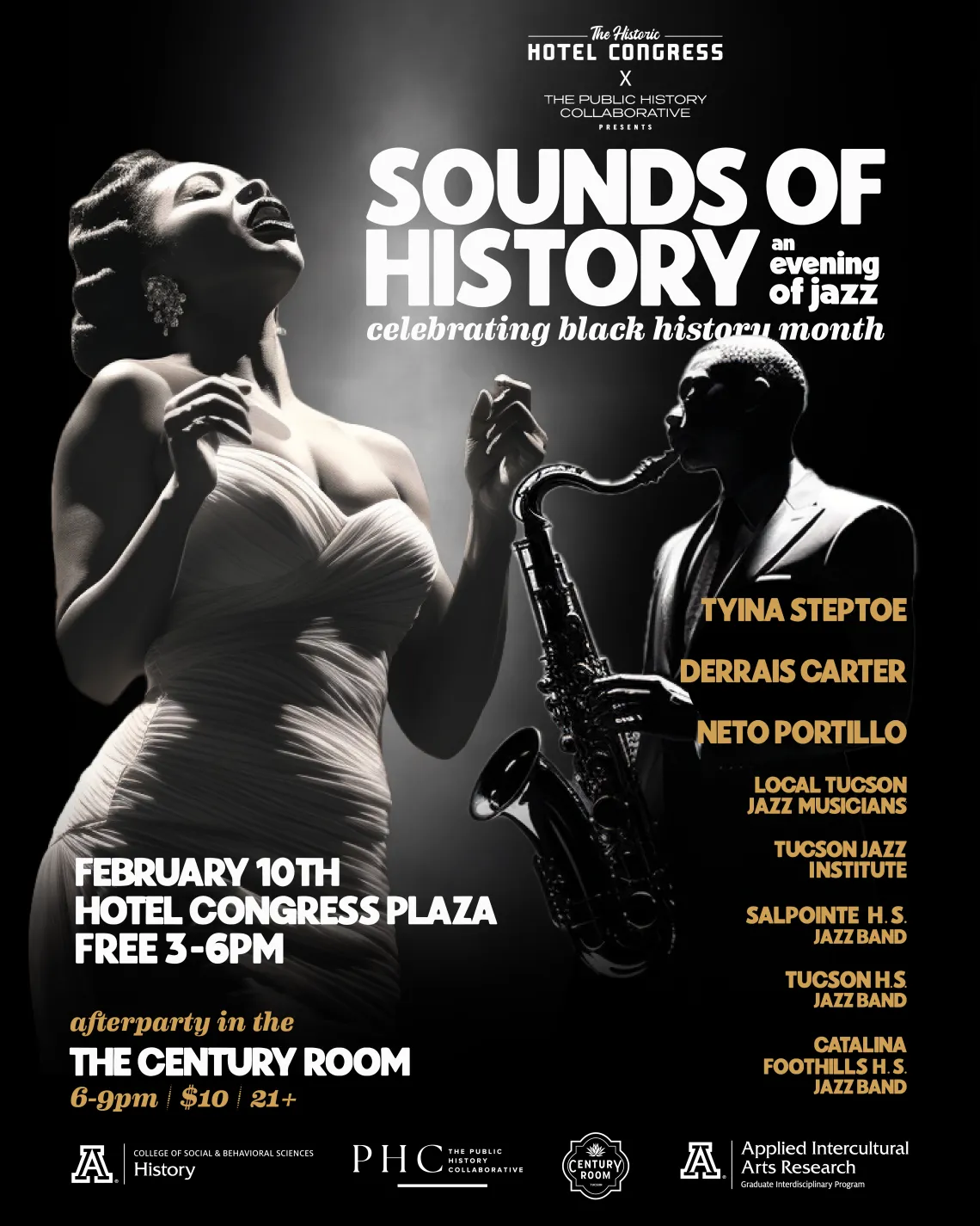 Flyer for Sounds of History event