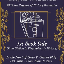 HGA_PAT_History Club Book Sale Flyer_October 2023