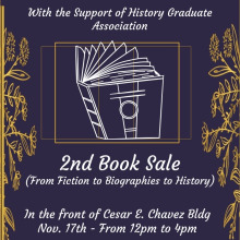 HGA_PAT_History Club Book Sale Flyer_November 2023