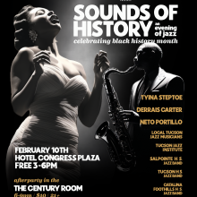 Flyer for Sounds of History event