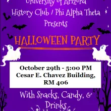 History Club/Phi Alpha Halloween Party